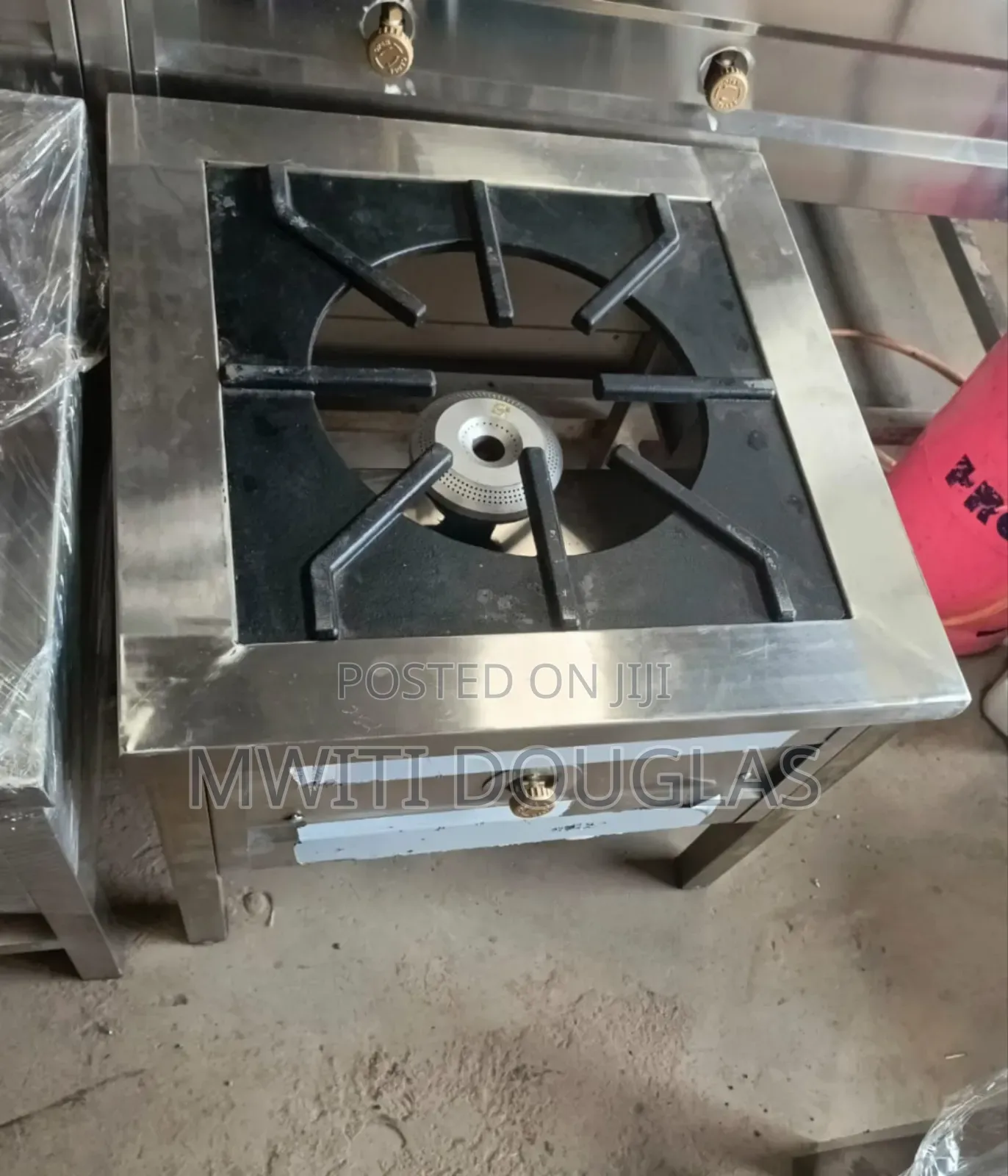 Pleasant Pure Stainless Single Burner Gas Cooker