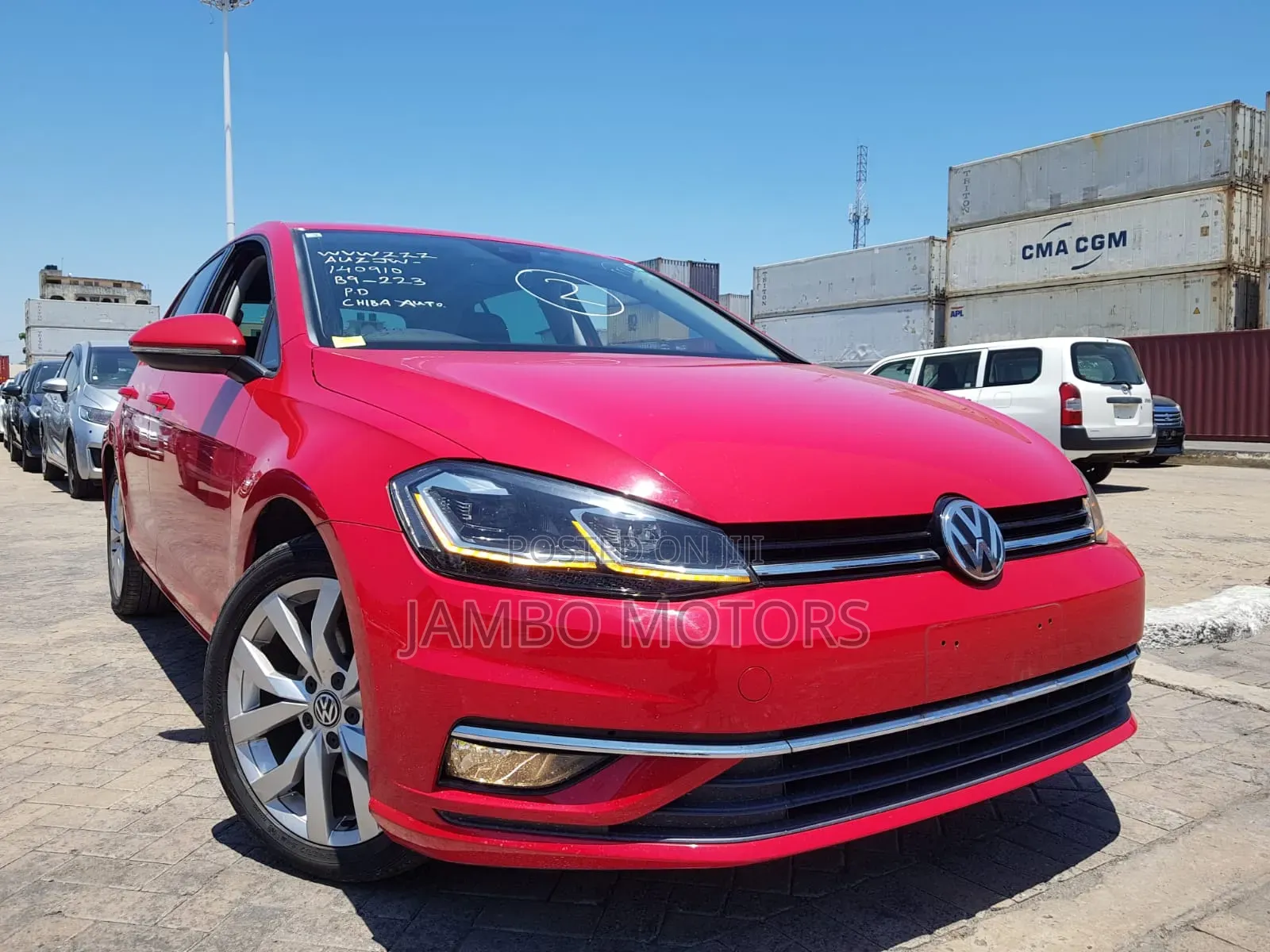 Volkswagen Golf TSI S FWD 2018 Red