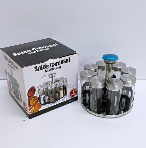 8 in 1 Rotating Spice Rack Available - thumbnail 2