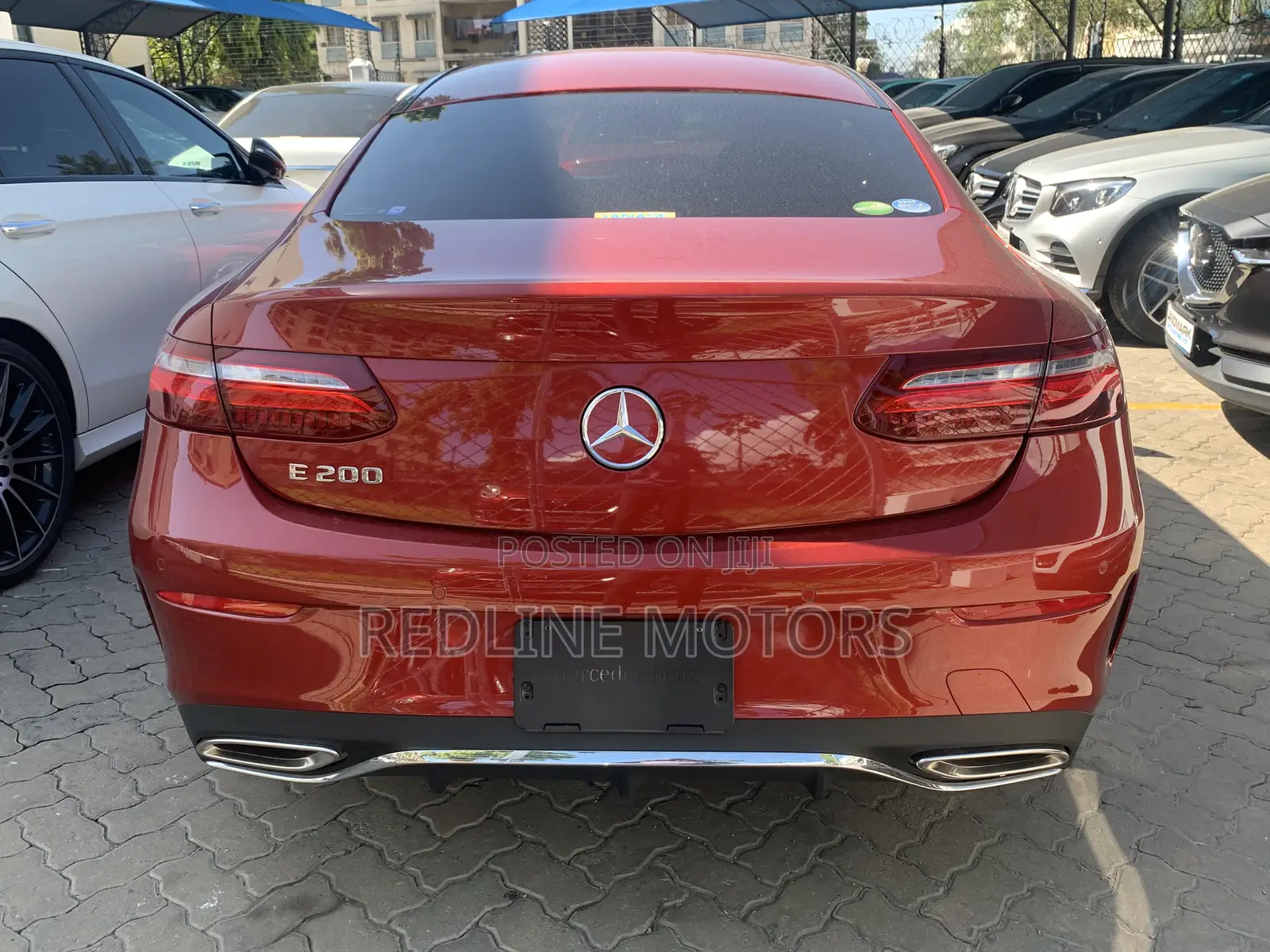 Mercedes-Benz E200 2017 Red