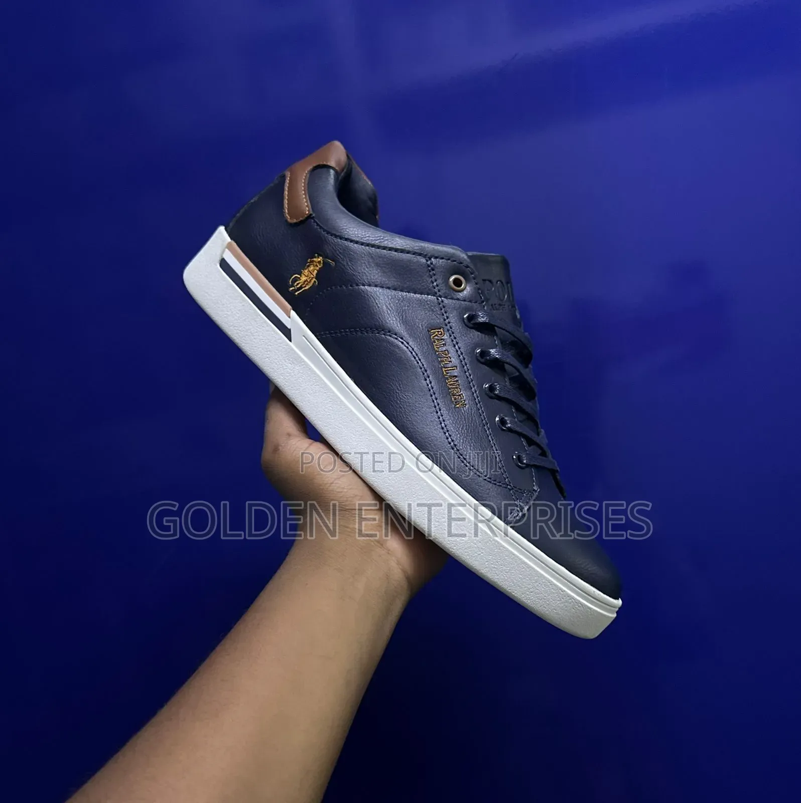 Ralph Lauren Navy Blue Smart Casual Shoes 40-45