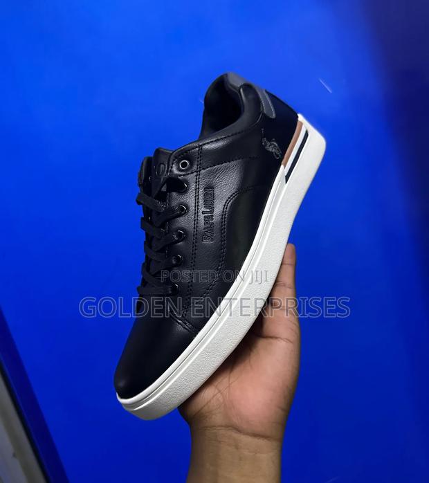 Ralph Lauren Black Smart Casual Shoes - main view