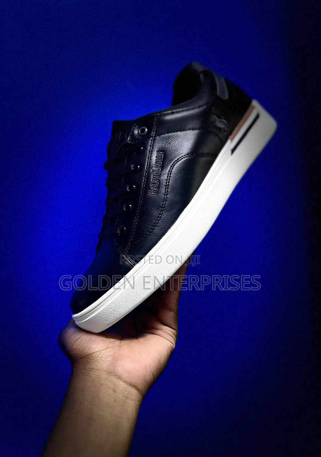Ralph Lauren Black Smart Casual Shoes