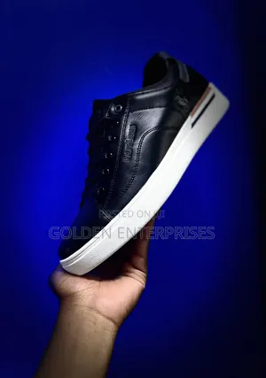 Ralph Lauren Black Smart Casual Shoes