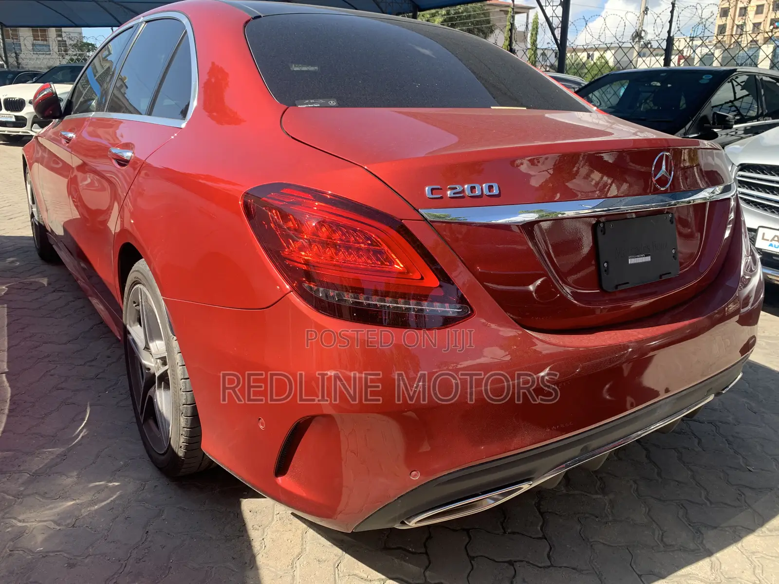 Mercedes-Benz C200 2018 Red
