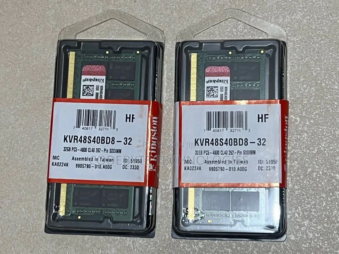 Kingston Laptop Ram Ddr5 32gb^^Ddr5 32gb Kingston