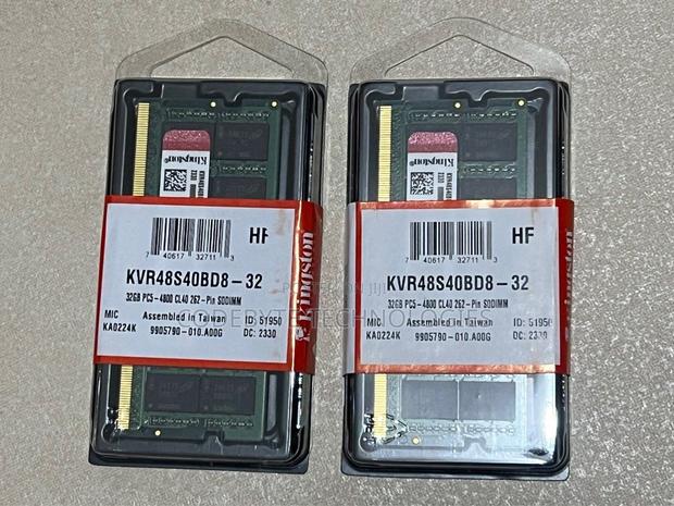 Kingston Laptop RAM Ddr5 32gb^^Ddr5 32gb Kingston