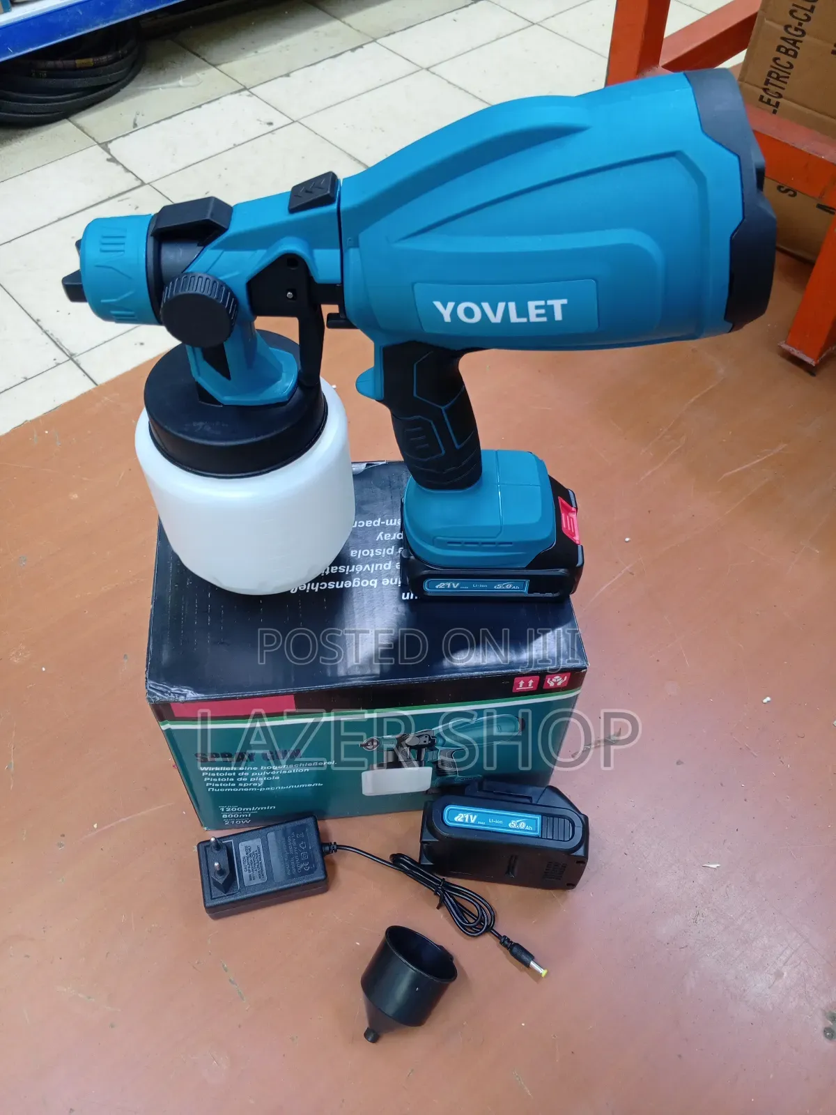 Cordless Paint Sprayer, Yovlet