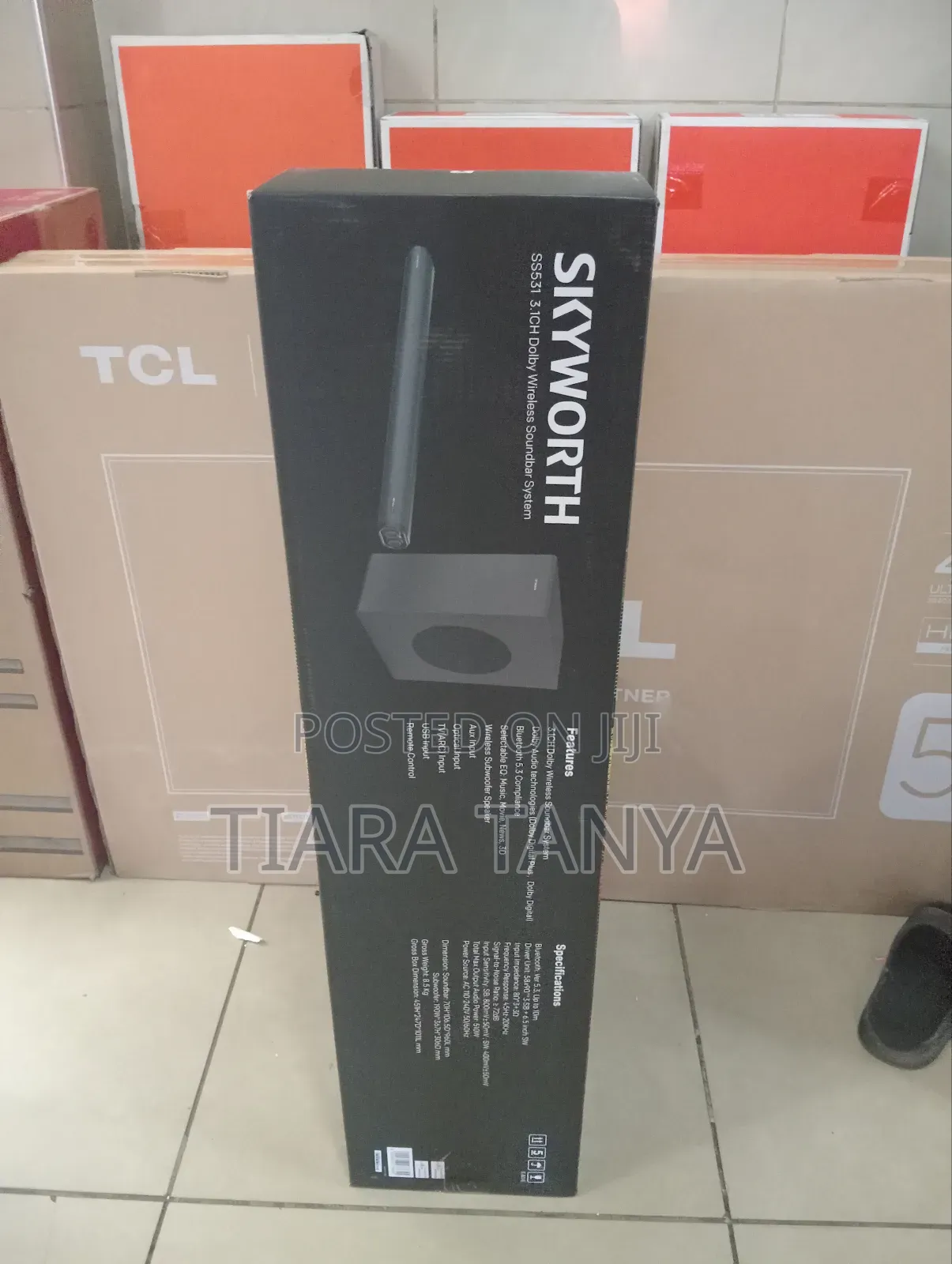 Skyworth 3.1 Channel Wireless Soundbar System