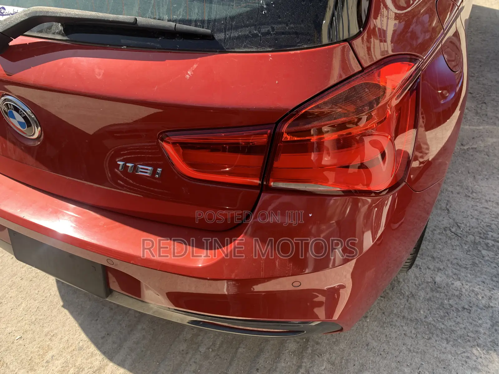 BMW 118i 2017 Red