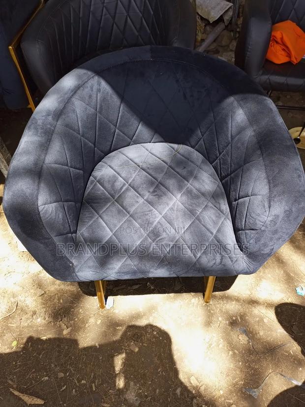 Black Velvet Styling Seat - main view