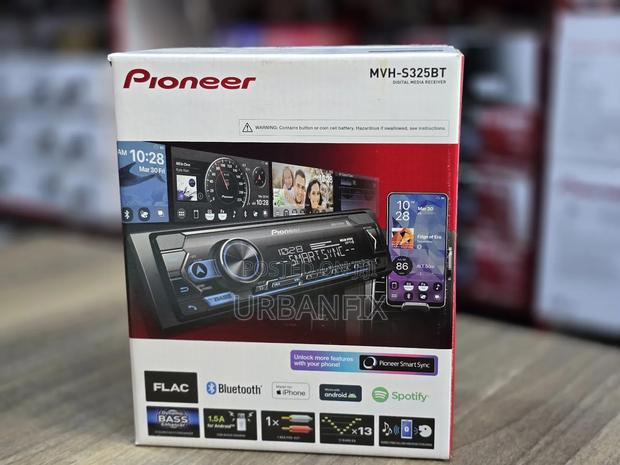 Pioneer MVH-S325BT Bluetooth Car Radio With FM, Usb, Aux