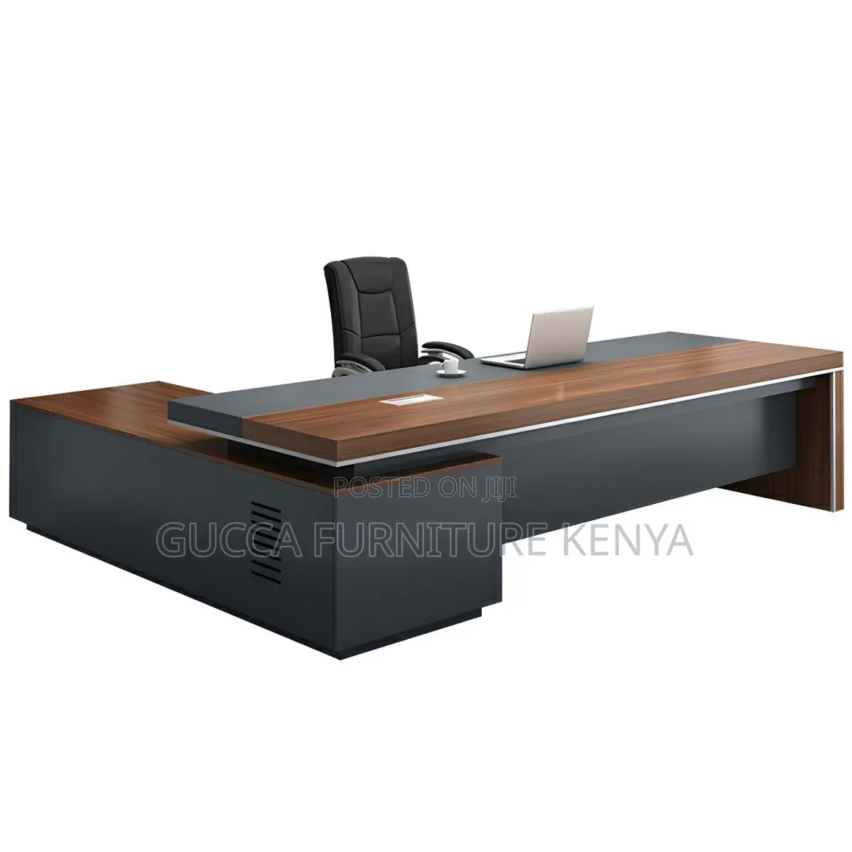 Office Tables:1800mm Modern Executive Brown Office Desk