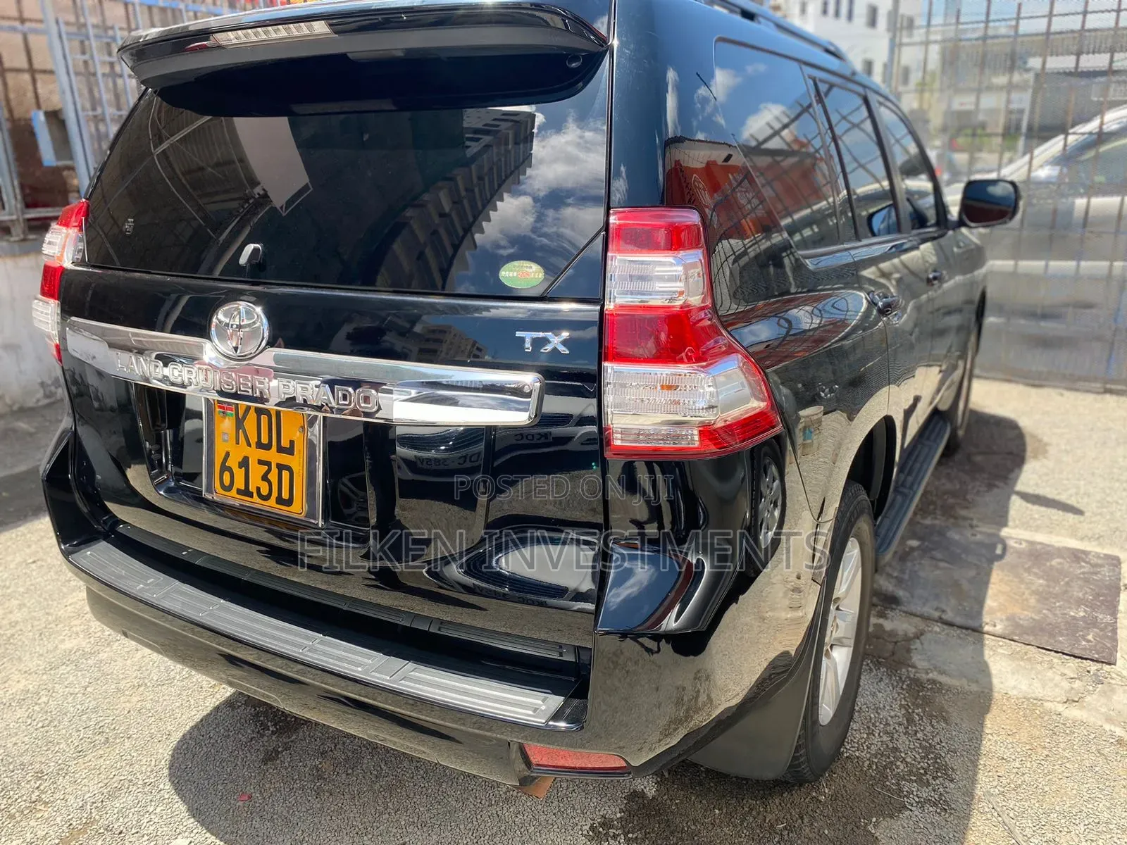 Toyota Land Cruiser Prado 3.0 D-4D (190 Hp) 7 seats 2016 Black