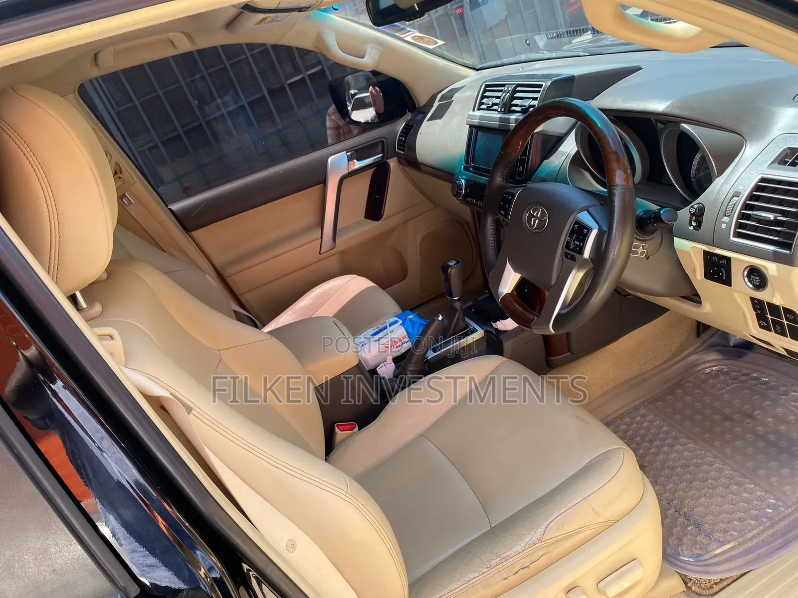 Toyota Land Cruiser Prado 3.0 D-4D (190 Hp) 7 seats 2016 Black