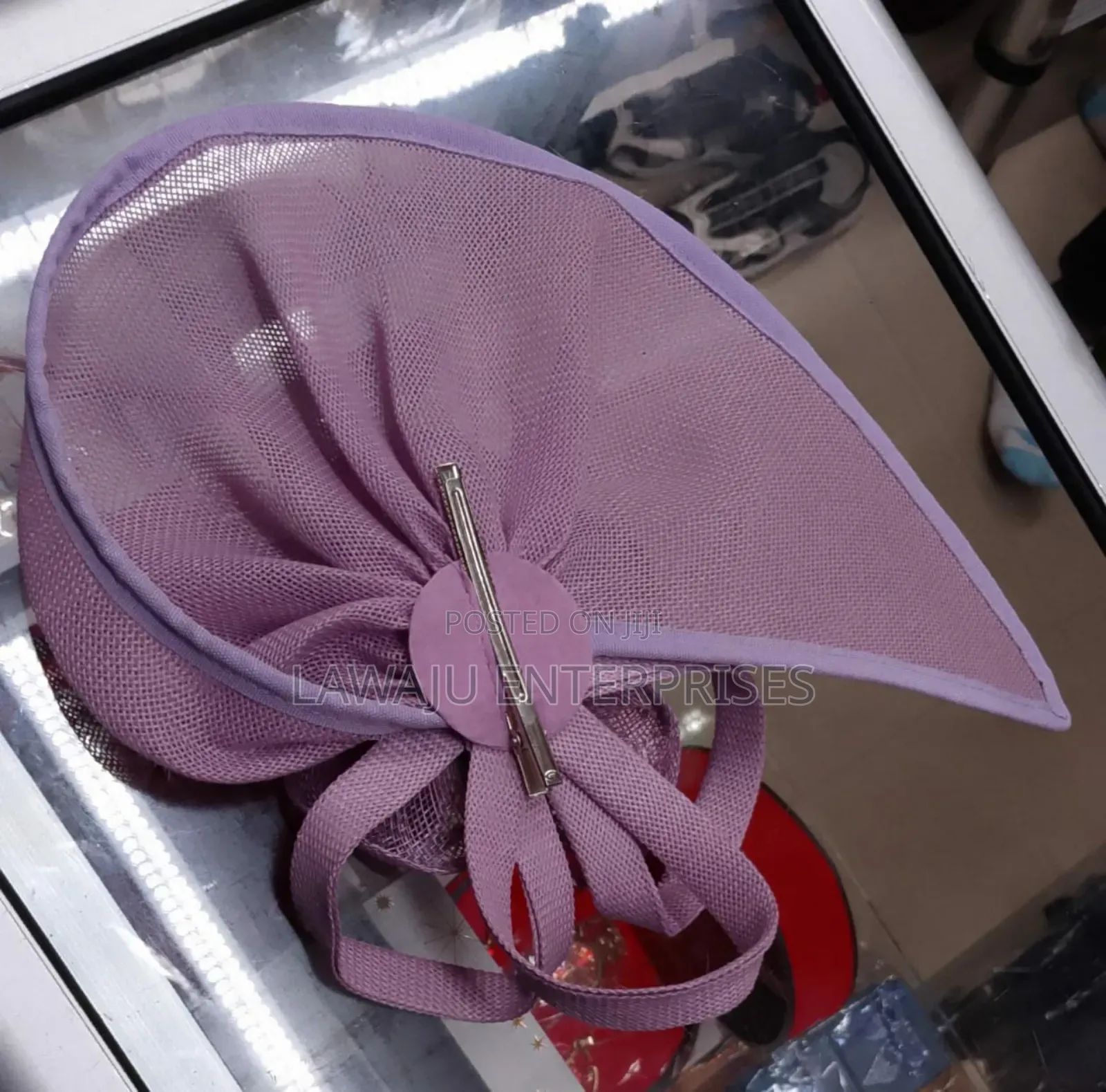 Lavender Elegant Flower Fascinator