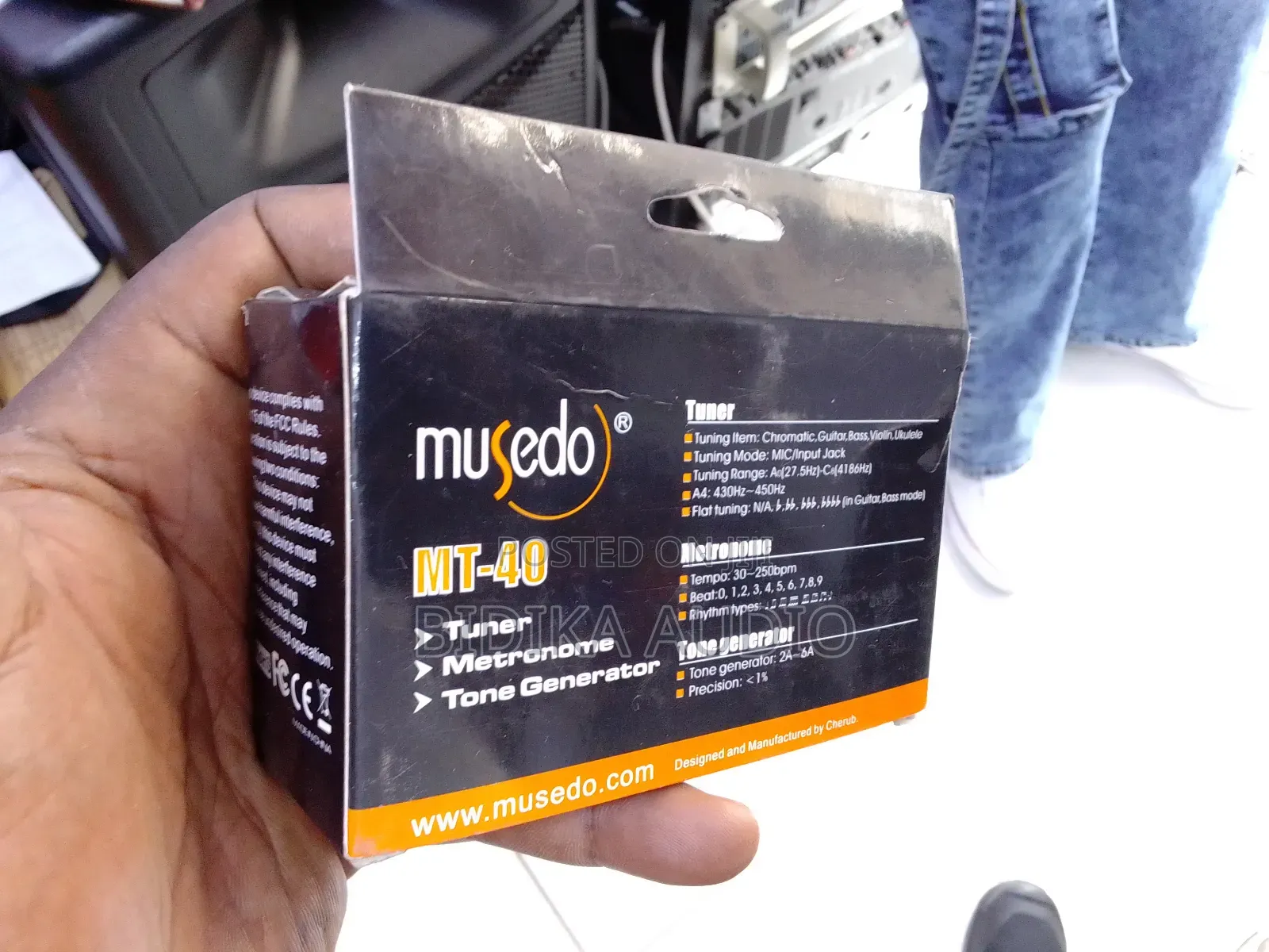 Musedo Mt 40 Metronome Tuner