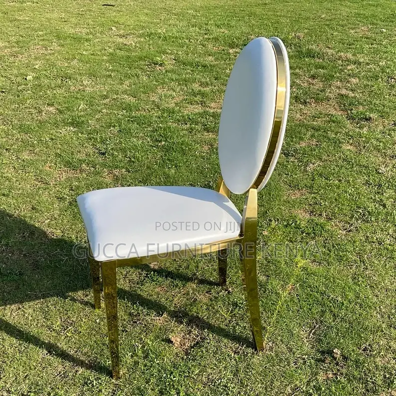 Home Chairs: O Shaped Changeable Steel Dining Room Chair