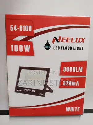Neelux Led Flood Light 100watts 8000lm 320 MA