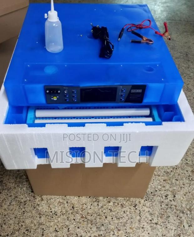 64-Eggs Solar and Electric Full Automatic Incubator - main view
