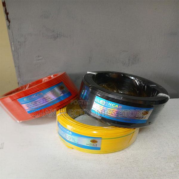 Evin 1.5mm Single Core Wiring Cable-Red,Black Green Yellow - main view