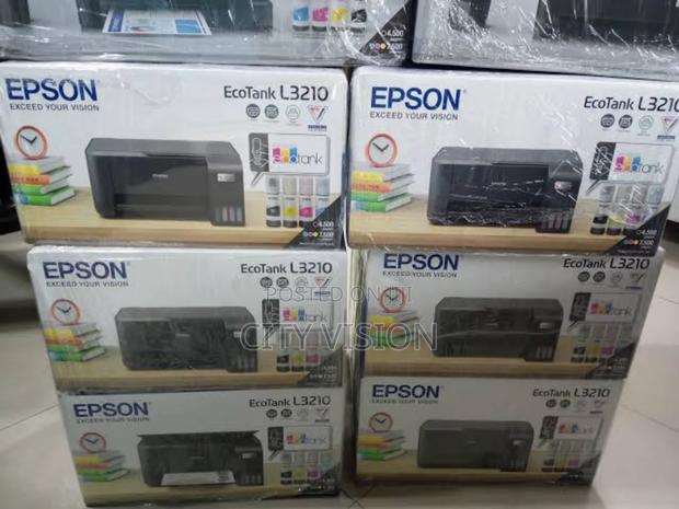 Epson Ecotank Inkjet L3210 A4 All-in-One Ink Tank Printer