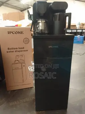 Black Ipcone Hot and Cold Bottom Load Water Dispenser
