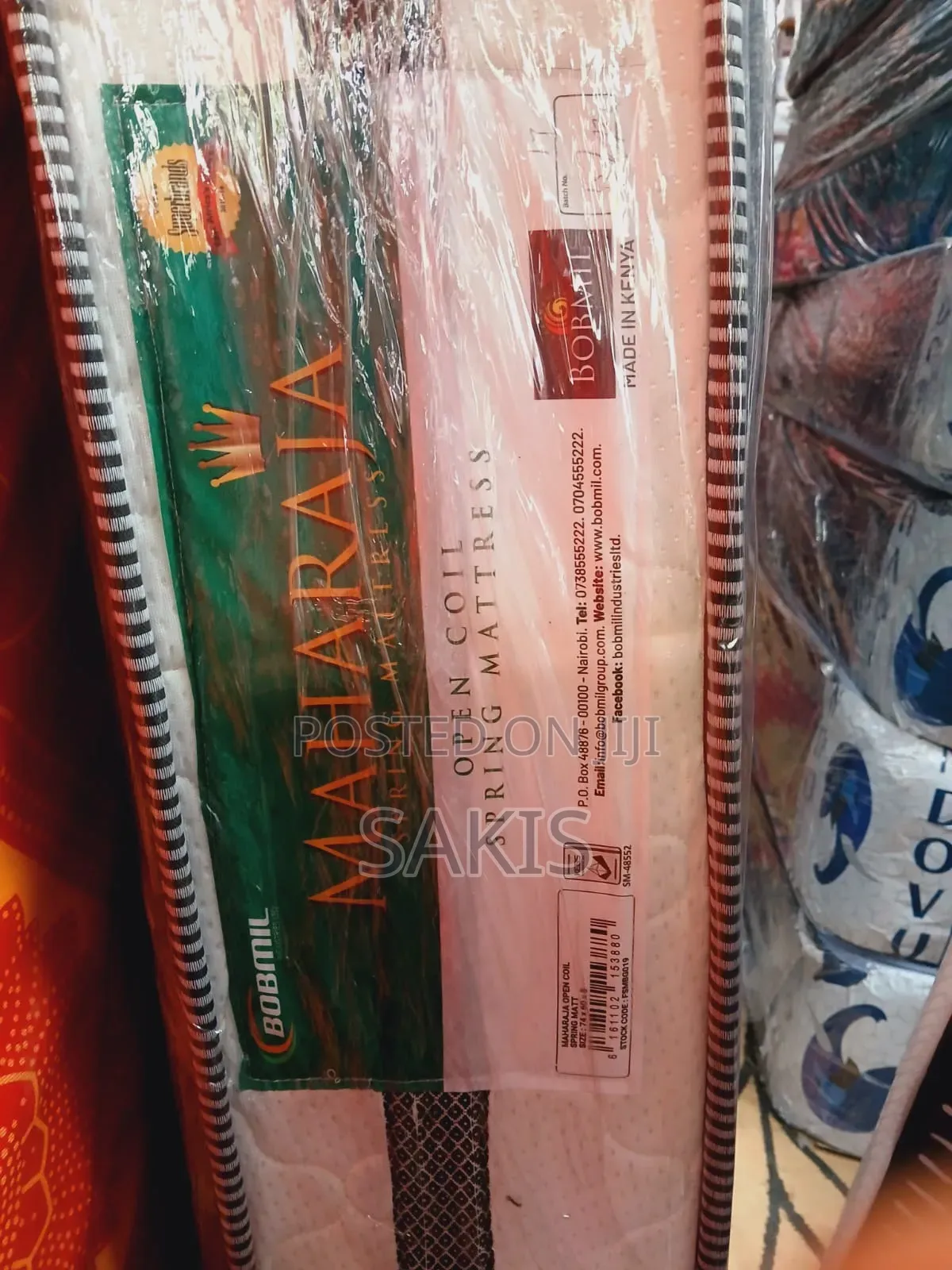 Bobmil Maharaja 5 X 6 X 8 Spring Mattresses. Free Delivery