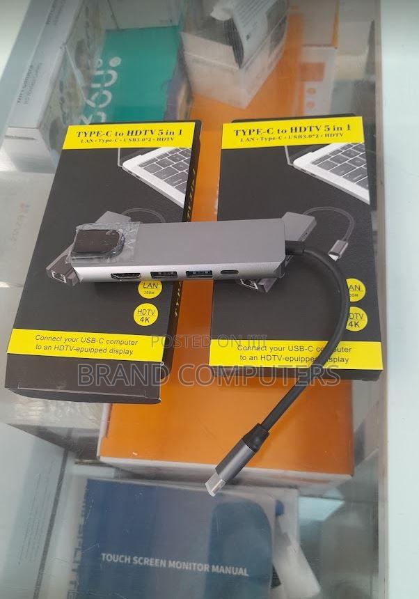 5 in 1 Type C Converter Hub to Hdmi +Usb - main view