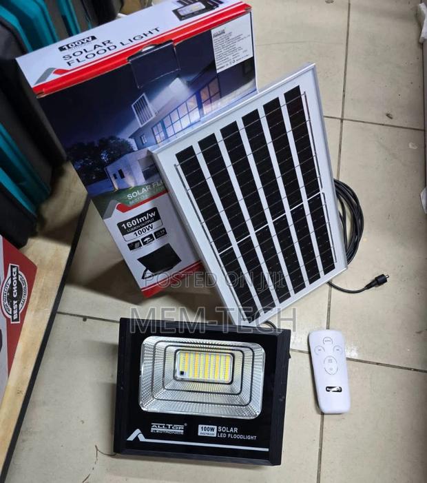Quality 100w Alltop Solar Flood Light - main view