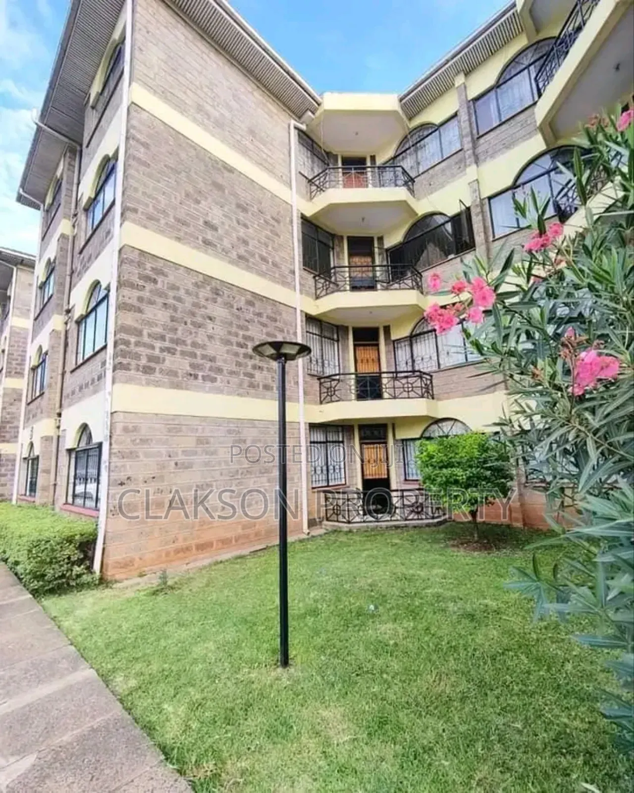 3bdrm Apartment in Kilimani for rent
