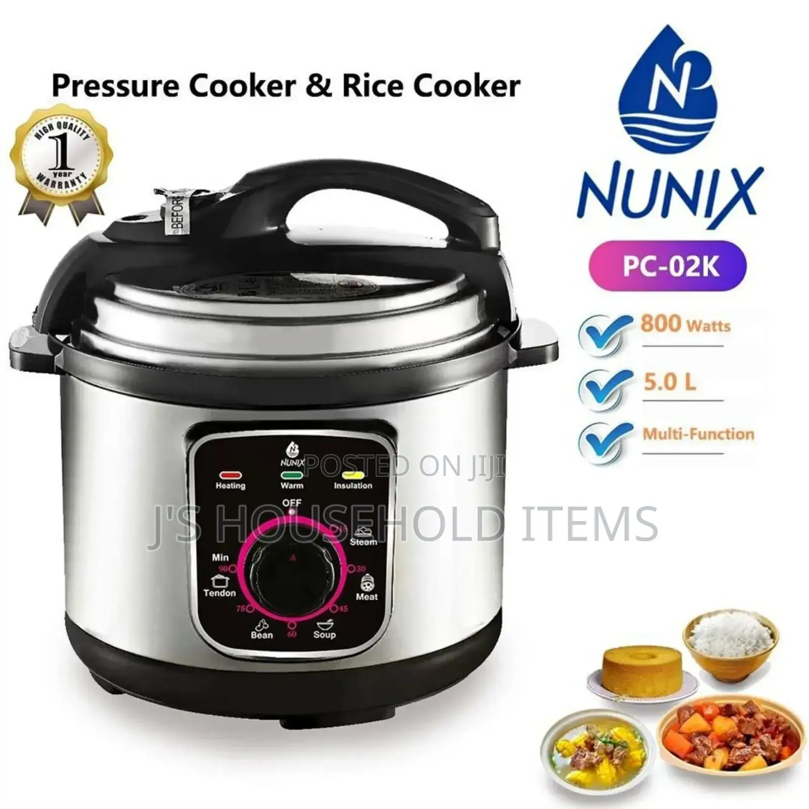 Nunix Electric Cooker