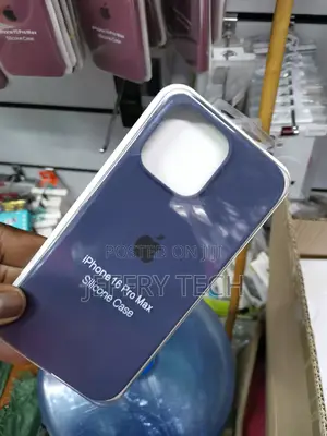 iPhone 16 Pro Max Case Soft Silicone Shockproof Case- Blue