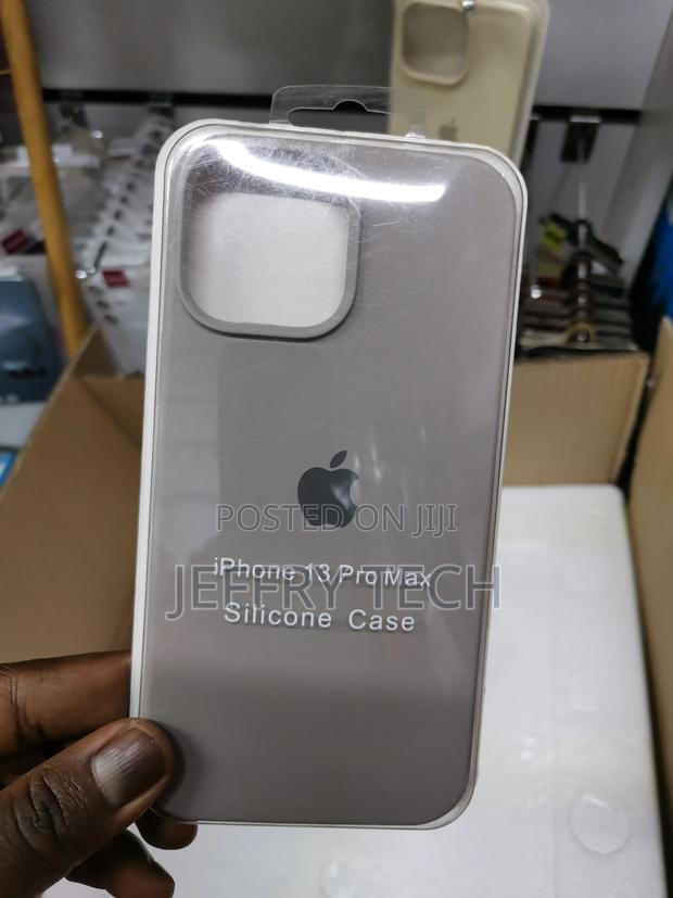 Silicone Case for iPhone 13 Pro Max Protective Case-Grayr - main view