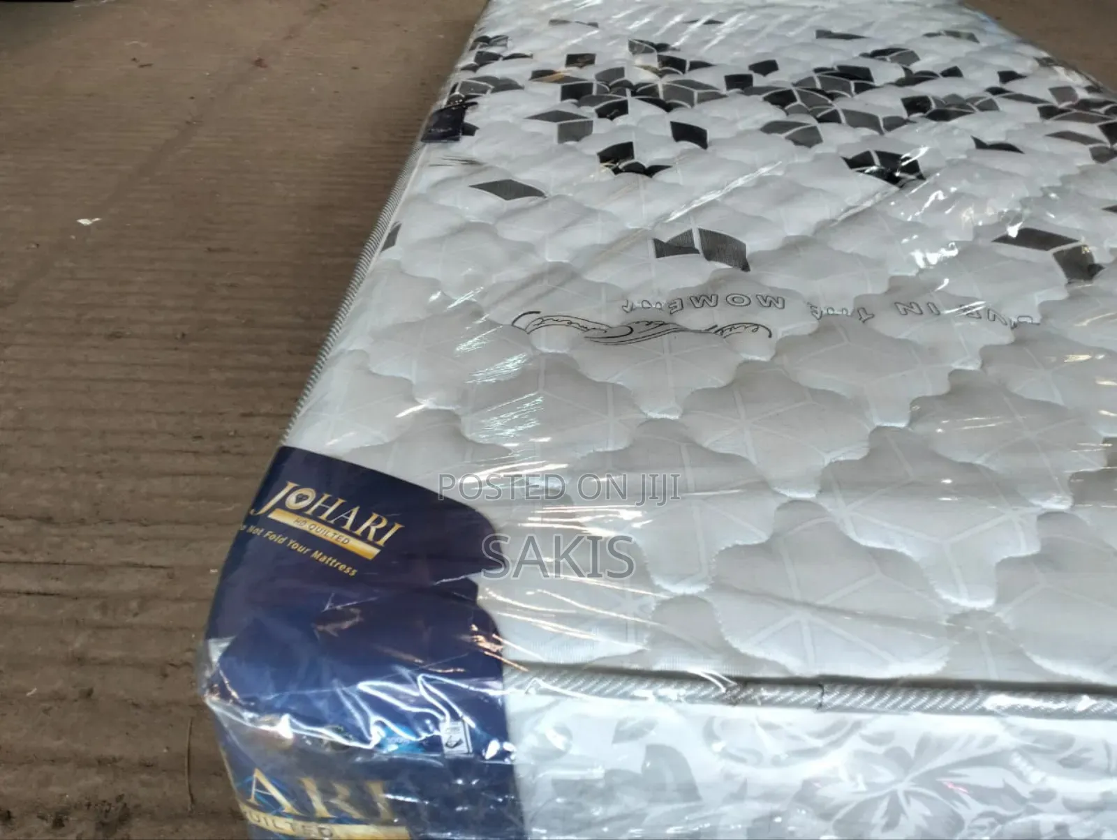4 X 6 X 8 High Density Quilted Johari Mattresses. Free Delivery