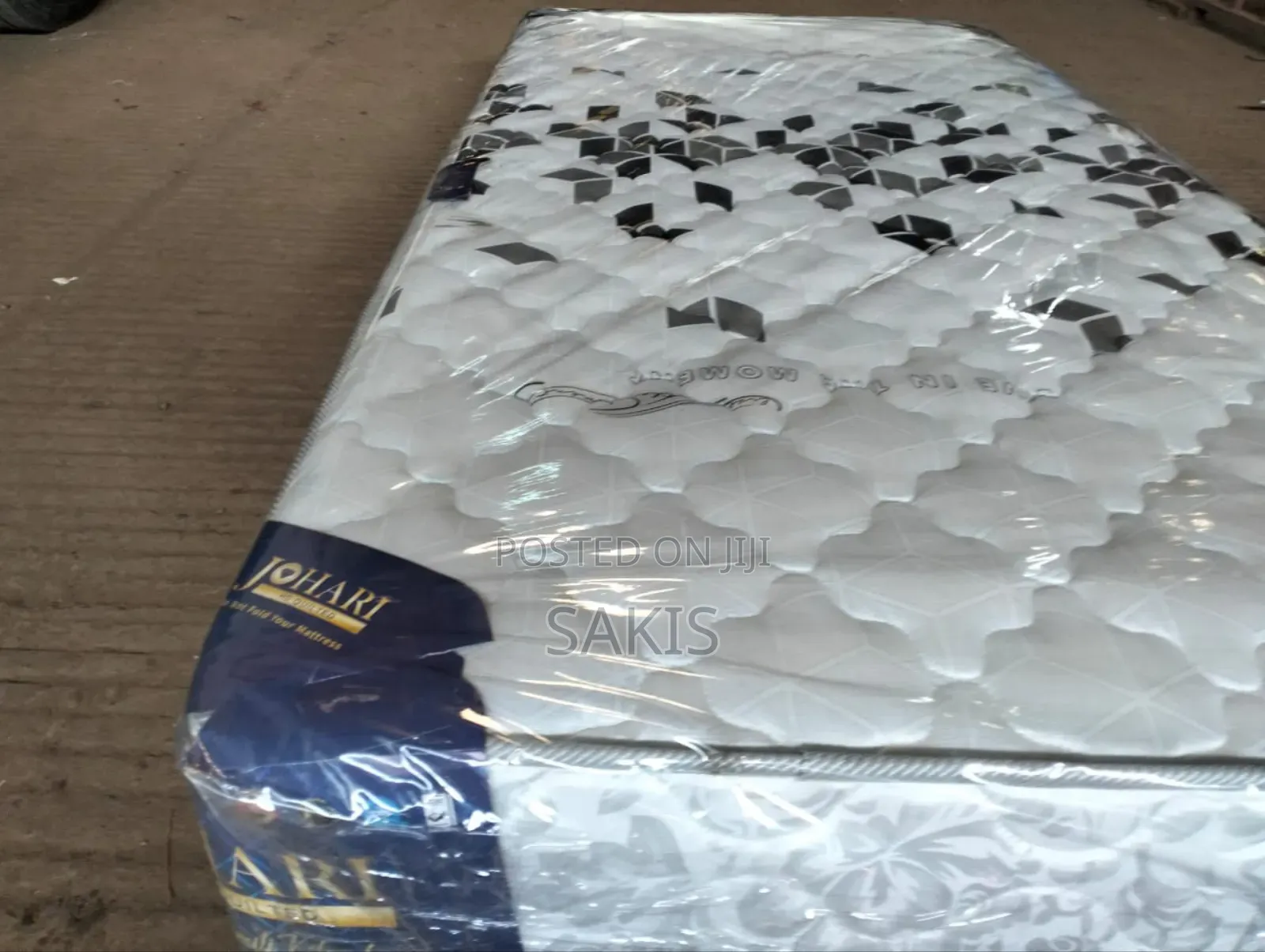 4 X 6 X 8 High Density Quilted Johari Mattresses. Free Delivery
