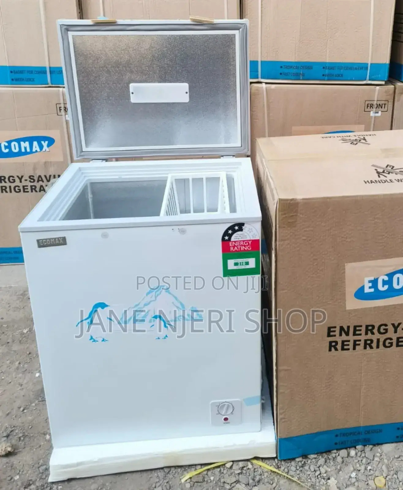 Ecomax 119 Litres Deep Freezer EC/199L