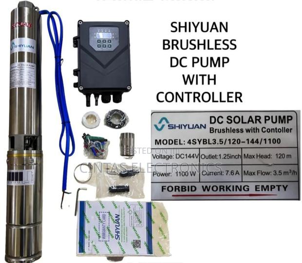 Shiyuan Brushless DC Solar Pump 120m,1100w