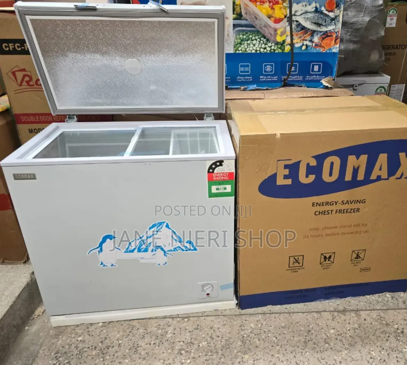 169 Litres Ecomax Deep Freezer E/169l