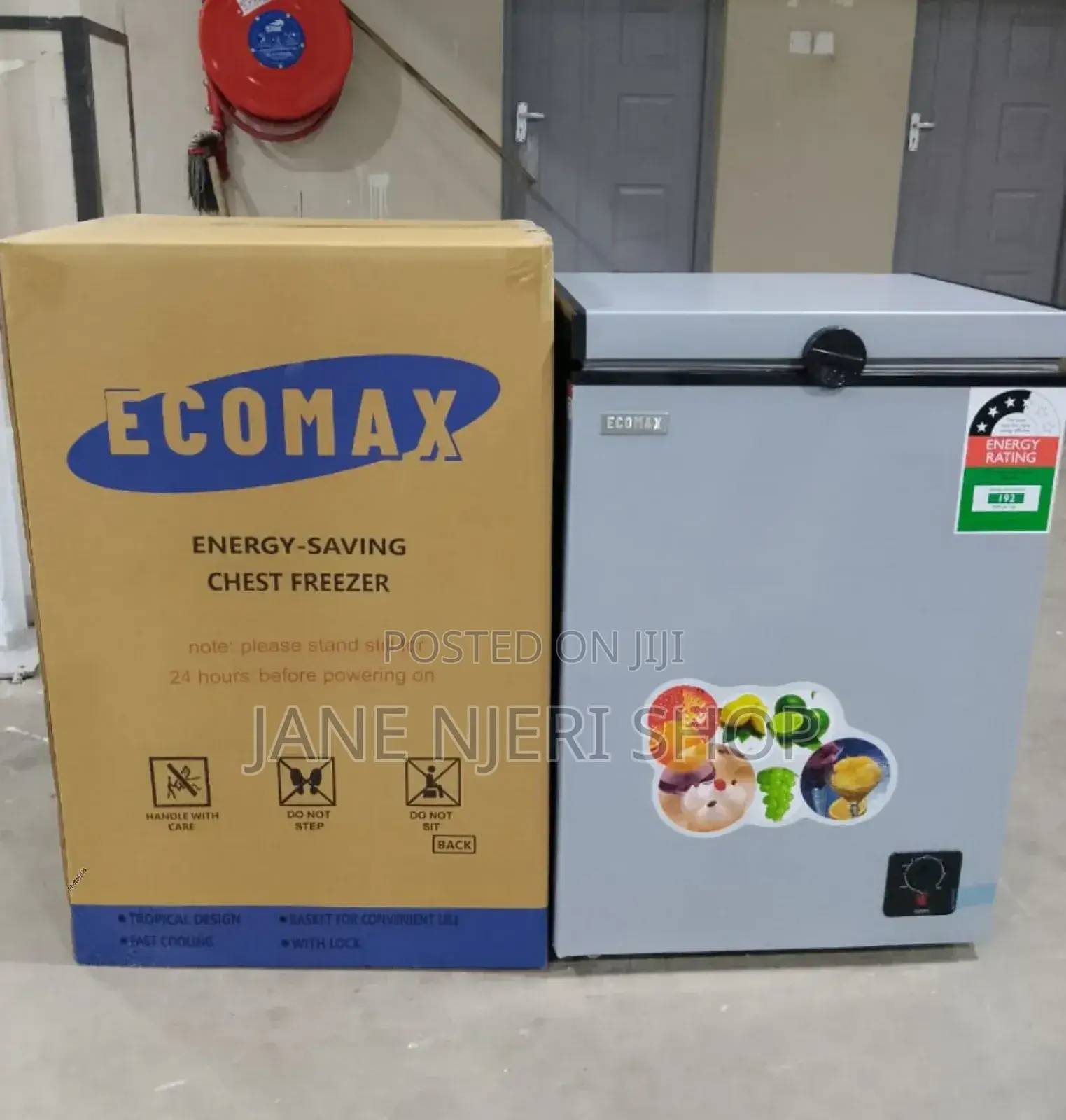 Ecomax 109 Litres Deep Freezer EC-109LF