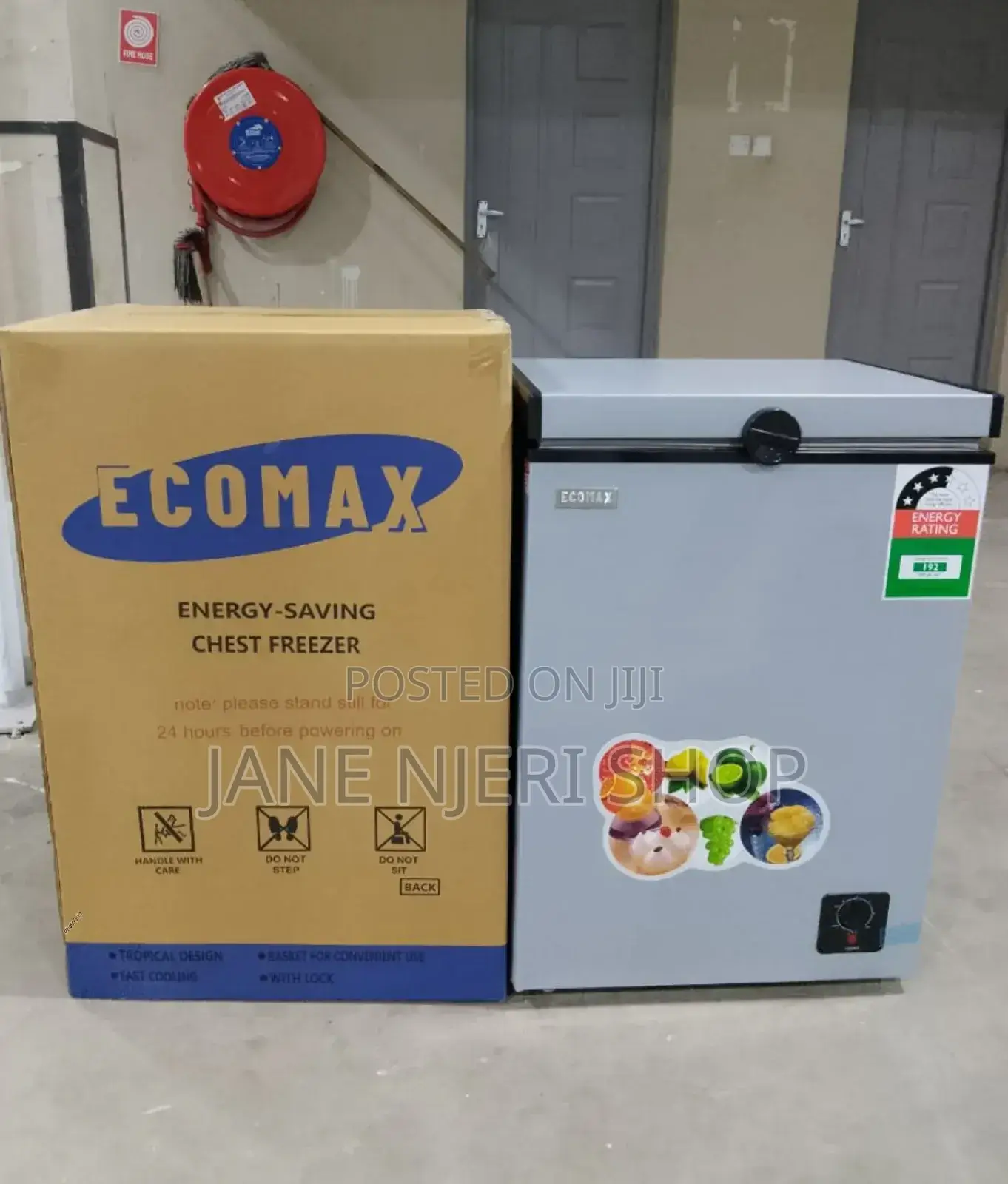 Ecomax 109L Chest Deep Freezer EC-109LF