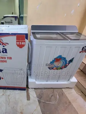 Icona 12.5kgs Twin Tub Washing Machine LWM/12.5KG