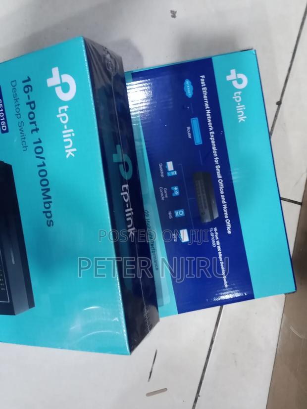 TP Link TL-SF1016D 16-Port 10/100mbps Desktop Switch - thumbnail 3