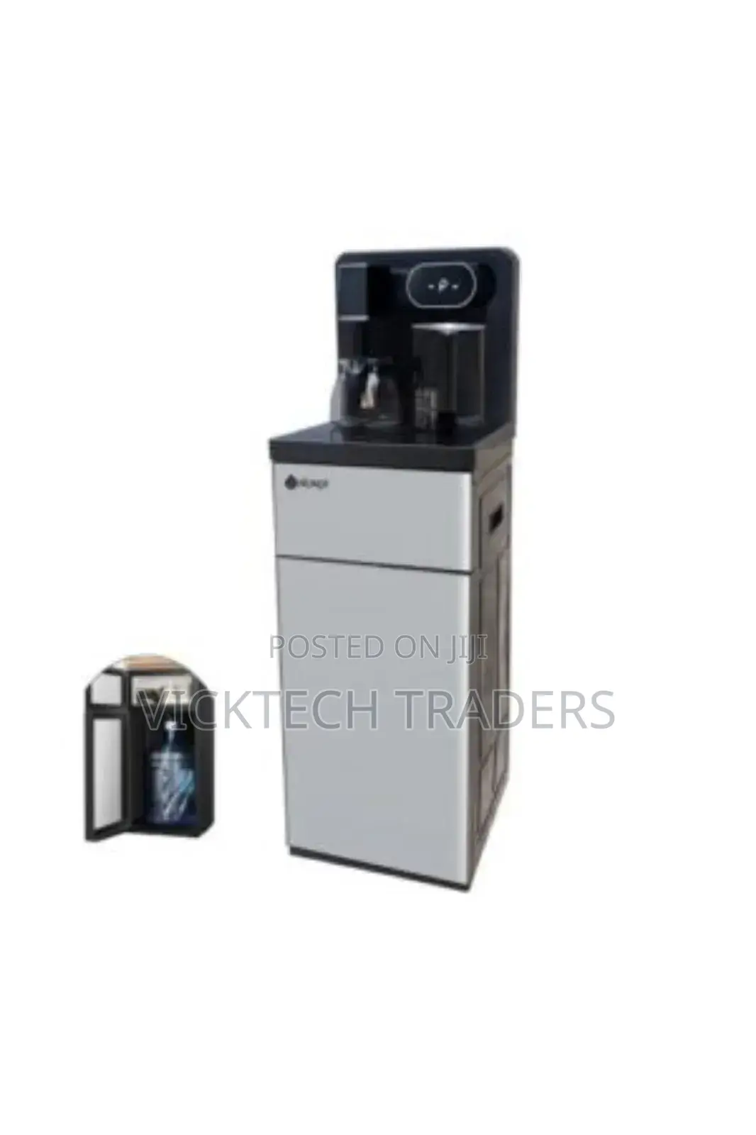 Silver Nunix A1C 2taps Hot and Cold Water Dispenser