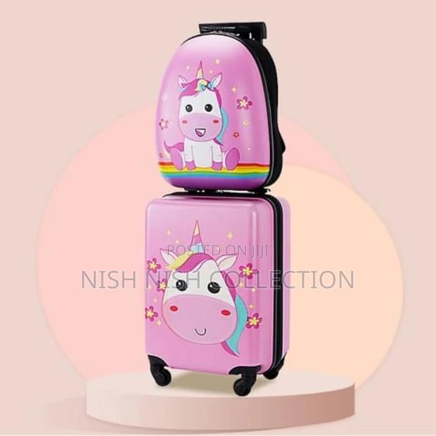 Cartoon Themed Kids Trolley Bags