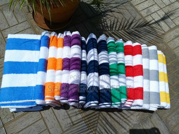 Stripped Cotton Towels- Big Size - main view