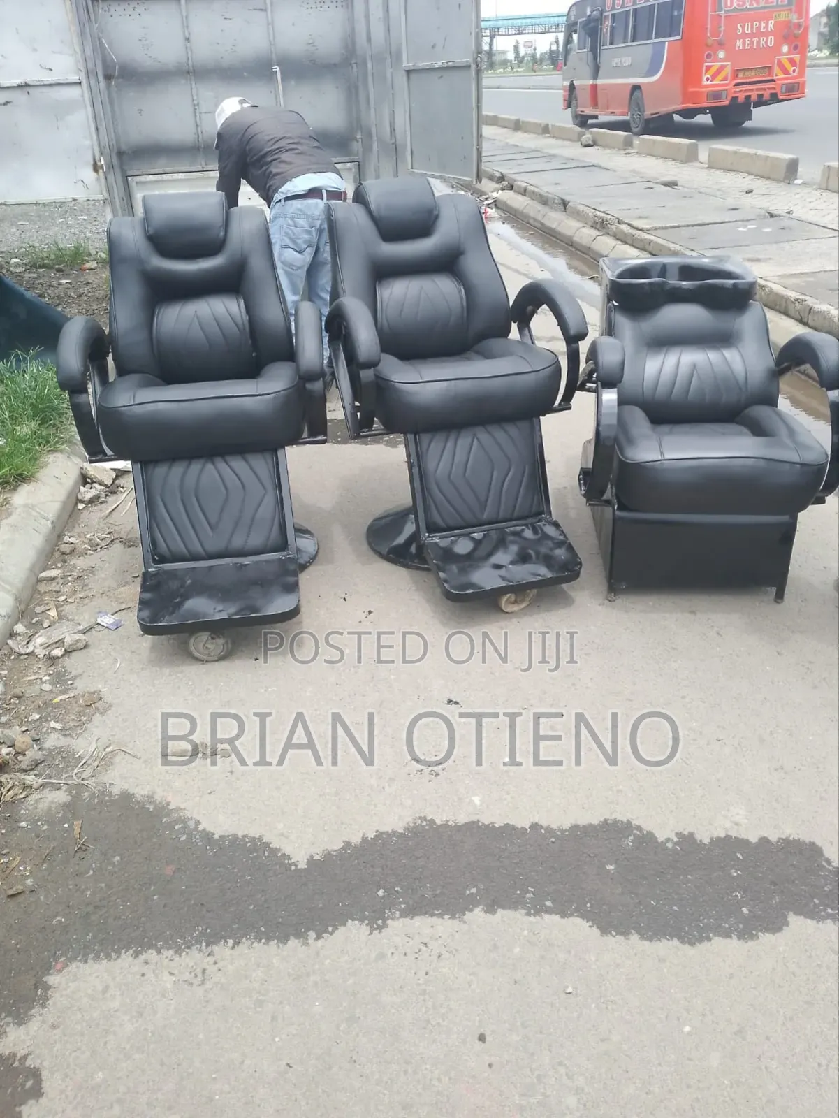 Sink/ Barber Chairs