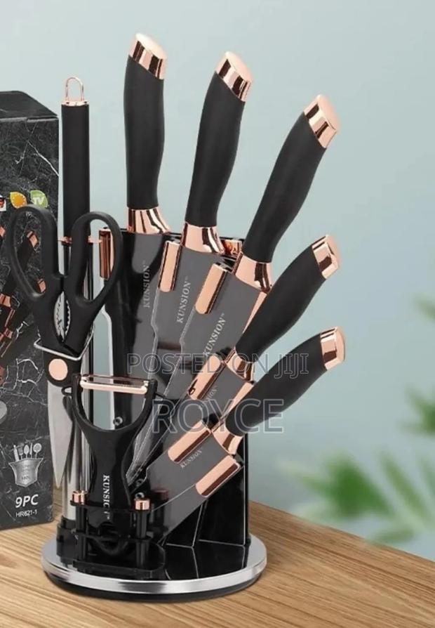 Knife Set- 9pc - thumbnail 2