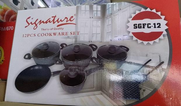 12 PCS Signature Cookware Set
