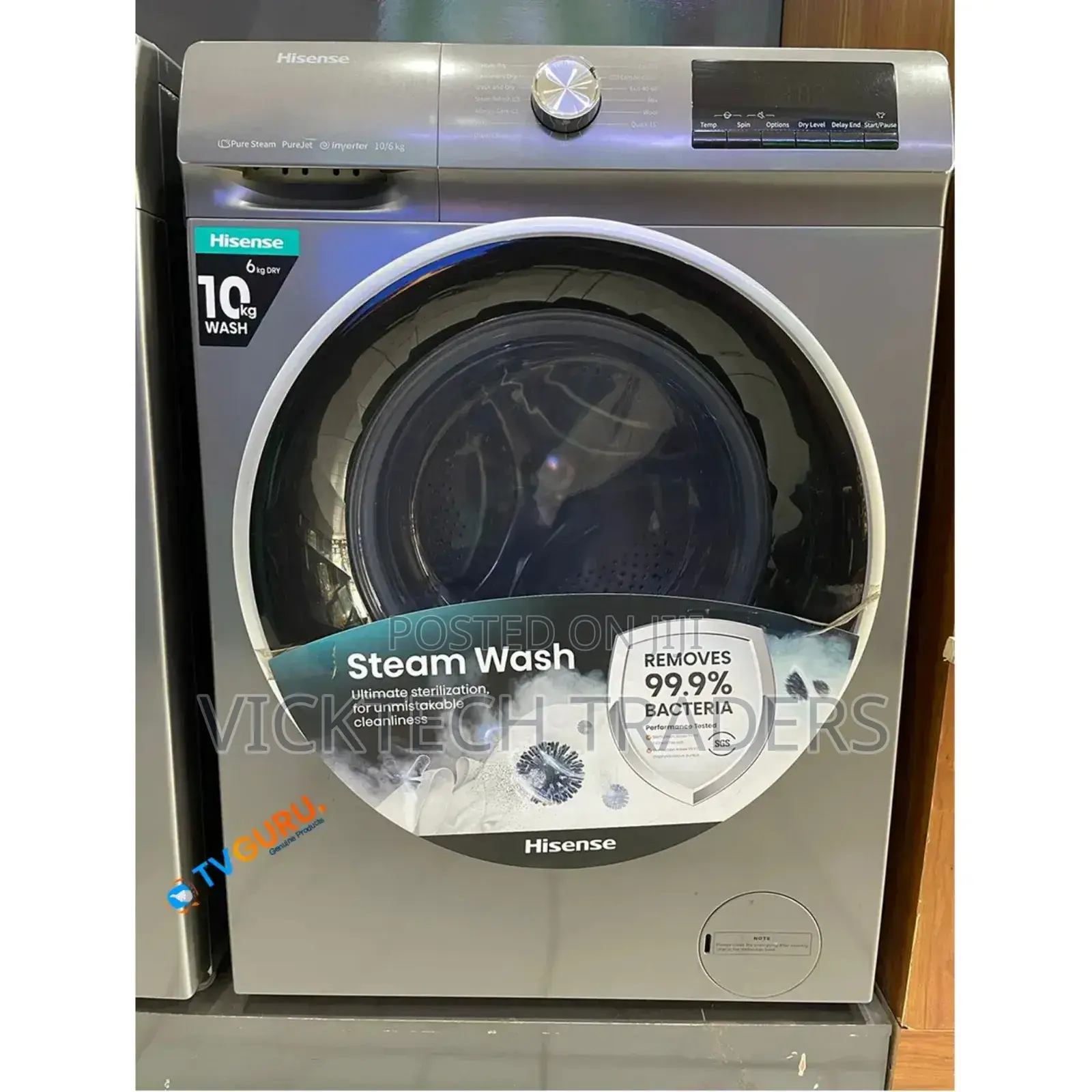Washing Machine 10kgs Hisense Front Load